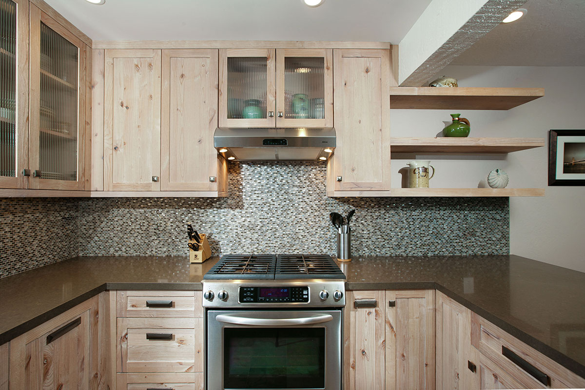 Weathered Wood Kitchen Cabinets | Gilmans