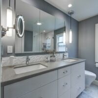 Double Quartz Bathroom Vanity